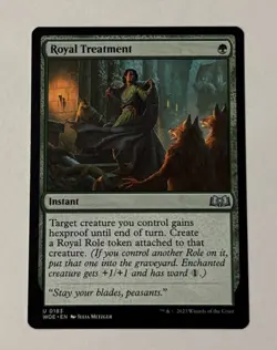 MTG Royal Treatment - Wilds of Eldraine NM - Image 1