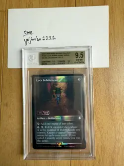 MTG Fallout Luck Bobblehead - BGS Graded 9.5 *Gem Mint* - PIP #1063 473/500 - Image 3