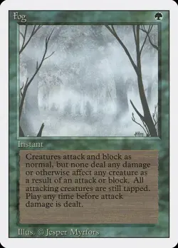 MTG Fog - Revised Edition 3ED #195 Non-Foil - Image 1