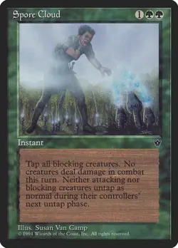 MTG Spore Cloud - Fallen Empires #72a Non-Foil - Image 1