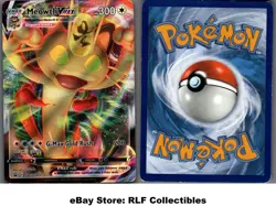 2020 Pokemon, Sword & Shield Promos, #SWSH005 Meowth Vmax, Holo Black Star Promo - Image 1