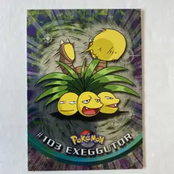 Pokemon Tv Animation Edition Series 2 Exeggutor #103 Foil Blue Logo 2000 LP/NM. - Image 1