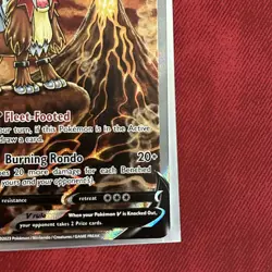 Entei V GG36/GG70 Crown Zenith Galarian Gallery Pokemon Card – Great Condition - Image 3