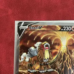 Entei V GG36/GG70 Crown Zenith Galarian Gallery Pokemon Card – Great Condition - Image 5