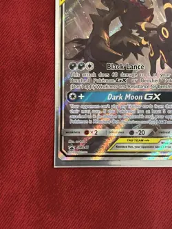 Pokemon Sun & Moon Promo Umbreon & Darkrai GX SM41 - NEAR MINT - Image 4