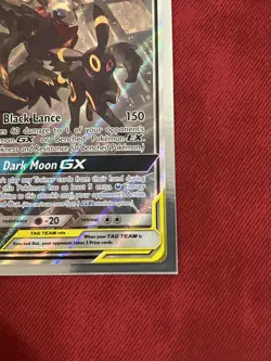 Pokemon Sun & Moon Promo Umbreon & Darkrai GX SM41 - NEAR MINT - Image 5