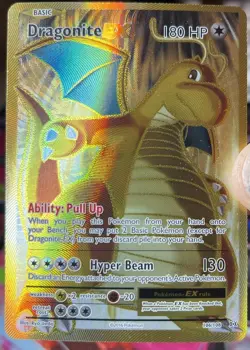 Dragonite EX 106/108 Evolutions Full Art Holo Ultra Rare Pokemon TCG - Image 1
