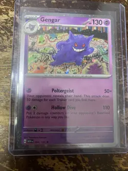 Gengar 094/165 Cosmos Holo Pokemon 151 SWSH Sam’s Club Exclusive VHTF IN HAND - Image 1