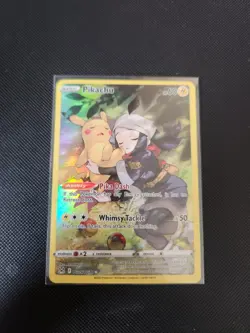 Pokemon Pikachu TG05/TG30 Lost Origin Trainer Gallery Ultra Rare Holo Basic Card - Image 3