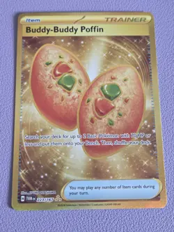 Buddy-Buddy Poffin 223/167 Pokemon Twilight Masquerade Pokemon TCG NM - Image 1