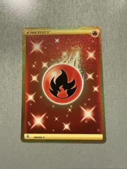 Pokemon TCG Fusion Strike - Fire Energy (Secret) 284/264 - NM - Image 1