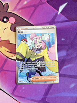 Iono - SVP124 [Scarlet & Violet] Pokemon TCG - BLACK STAR PROMO - NM - Image 1