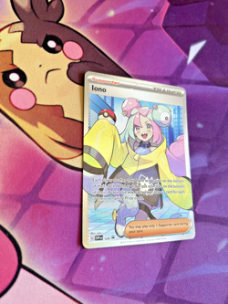 Iono - SVP124 [Scarlet & Violet] Pokemon TCG - BLACK STAR PROMO - NM - Image 2