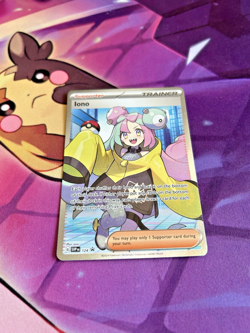 Iono - SVP124 [Scarlet & Violet] Pokemon TCG - BLACK STAR PROMO - NM - Image 3
