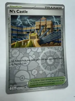 Pokemon N’s Castle 152/159 Reverse Holo SV09 Journey Together Trainer NM - Image 3