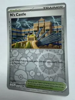 Pokemon N’s Castle 152/159 Reverse Holo SV09 Journey Together Trainer NM - Image 4