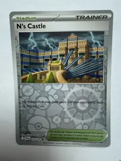 Pokemon N’s Castle 152/159 Reverse Holo SV09 Journey Together Trainer NM - Image 5