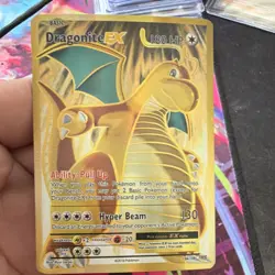 Pokemon Dragonite EX Full Art Ultra Rare Holo 106/108 Evolutions 180HP 130 - Image 1
