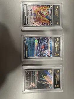 Pokemon Tcg Wag Graded Card Lot Of 3 - Image 1