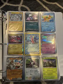 pokemon card binder collection lot english 425+ Cards - Image 1