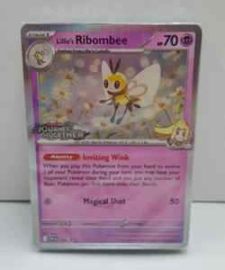 Lillie's Ribombee SVP EN 183 Journey Together Prerelease Deck Pokemon SEALED - Image 1