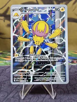 Pokemon TCG Galvantula 117/086 White Flare Illustration Rare Holo Card NM- - Image 1