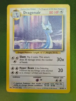 Dragonair 18/102 Base Set Rare Pokemon - Image 2