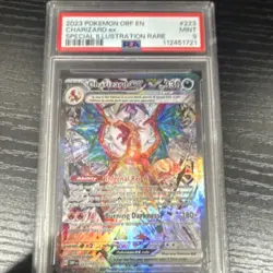 Pokemon Charizard ex 223/197 SV03 Obsidian Flames Special Illustration Rare PSA… - Image 1