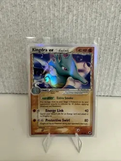 Pokemon TCG Kingdra ex (Delta Species) 94/101 Dragon Frontiers Holo - Image 1