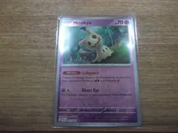Pokemon Card Scarlet & Violet Paldean Fates 037/091 Mimikyu Reverse Holo NM/M - Image 1