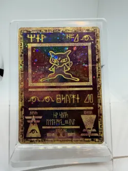 RARE Ancient Mew Pokemon New Movie Promo Holo Foil 1999-2000 Card - Image 1