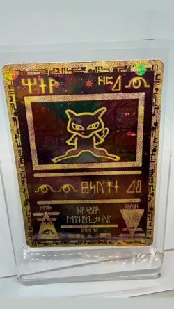 RARE Ancient Mew Pokemon New Movie Promo Holo Foil 1999-2000 Card - Image 3