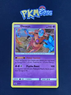 Pokemon TCG Deoxys SM164 Black Star Promo Holo LP. - Image 1