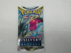 Pokemon Silver Tempest Sword & Shield Booster Pack 10 Card Sealed Unopened - Image 1