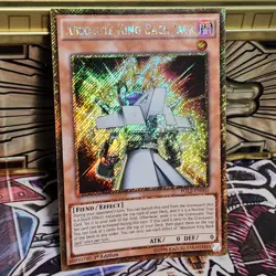 Yu-Gi-Oh! Absolute King Back Jack - PGL2-EN002 - Gold Secret Rare - 1st Ed - NM - Image 1