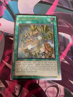 YUGIOH - QUICK BOOSTER - ULTIMATE RARE - 1ST ED - NM - CBLZ - Image 1