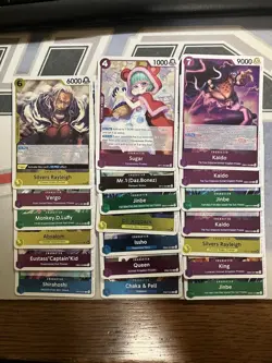 x66 One Piece OP13/14 Rare/Leader/DON lot - Fresh Pulls - Great Cards - Image 1