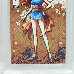 PSA10 One Piece Wafers Card Japanese Onami Nami Samurai Country 2019 Kimono JP - Image 5