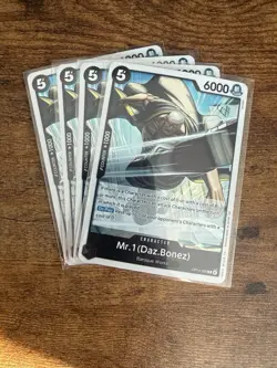 Mr.1(Daz.Bonez) Foil OP14-090 The Azure Sea's Seven One Piece (playset) - Image 1