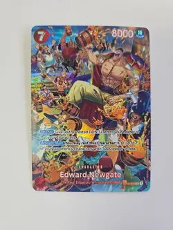 One Piece TCG - Edward Newgate ST15-002 SP - Special Rare - Royal Blood - ENG - Image 1