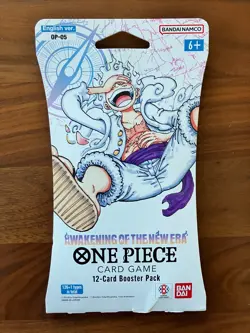 One Piece ENGLISH OP-05 Awakening of the New Era Sleeved Booster Sealed Pack - Image 1