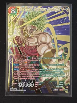 Dragon Ball Super Card Game SS Broly Tenacious Onslaught SPR Foil Card - Image 1