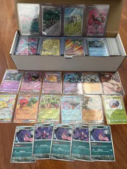 Pokemon TCG Bulk Cards 1000 No Trainer No Energy Ex Pikachu Ninetails Full Art - Image 1
