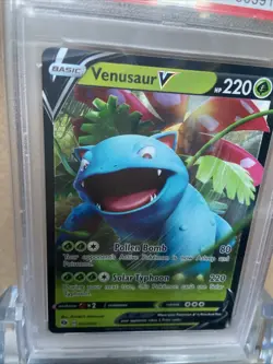 Venusaur V 001/073 Champion's Path Ultra Rare Pokemon Card PSA 10 Gem Mint - Image 2