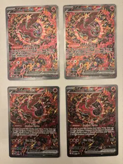 Pokemon Oricorio EX Black Star Promo Card 024 Phantasmal Flames x4 - Image 1