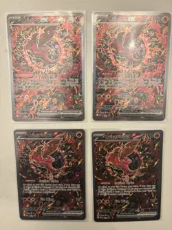 Pokemon Oricorio EX Black Star Promo Card 024 Phantasmal Flames x4 - Image 3