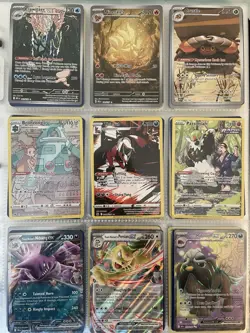 LOT 162 Pokemon Cards Holo Full Art Trainer Gallery Ninetales Clawitzer Bronzong - Image 1