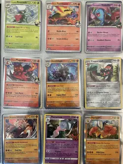 LOT 162 Pokemon Cards Holo Full Art Trainer Gallery Ninetales Clawitzer Bronzong - Image 2
