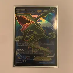 Pokemon Rayquaza EX Full Art Holo Ultra Rare 104/108 Roaring Skies TCG Card - Image 1