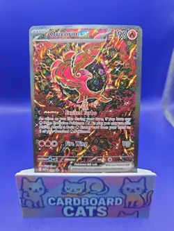 Oricorio EX #24 Mega Evolution Phantasmal Flames Black Star Promo Card NM - Image 1